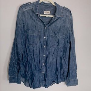 Express Boyfriend Denim Shirt